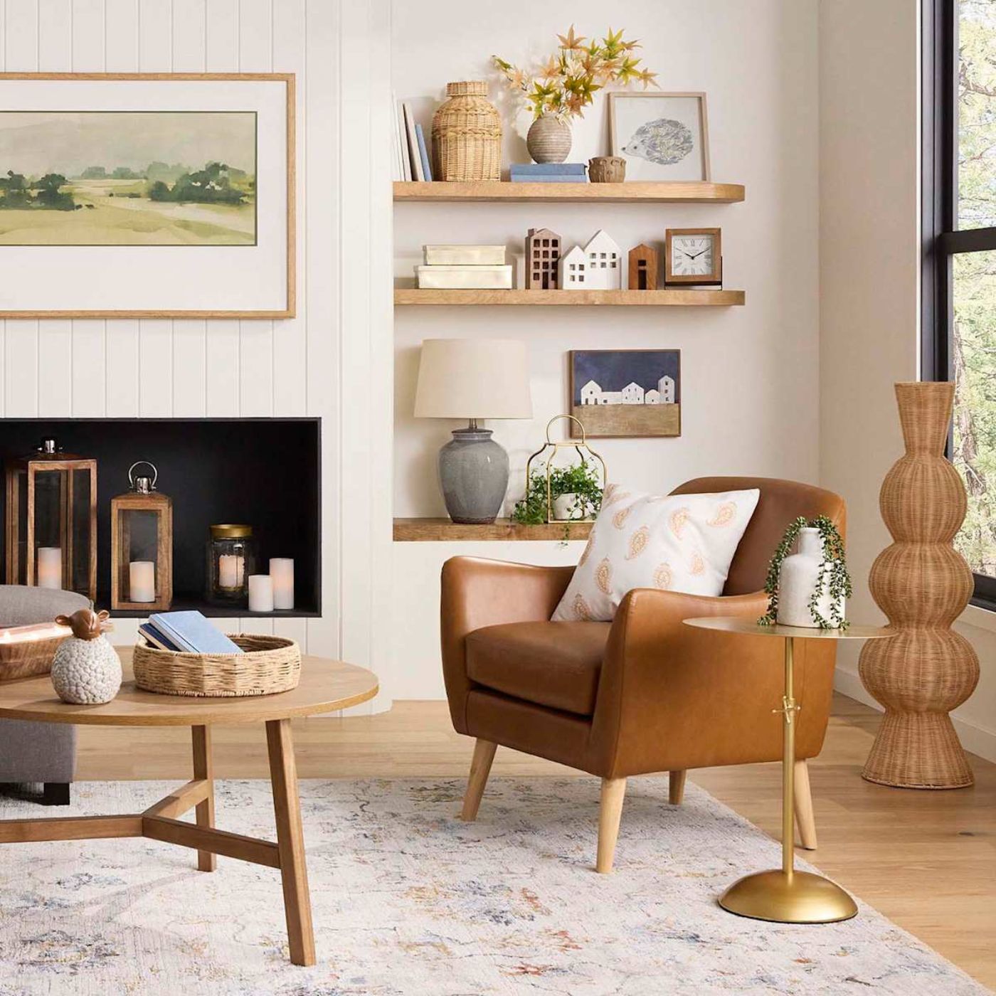 Brown Pampas Grass in Pot